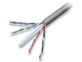 BELKIN CAT6 SOLID BULK 4PR;23AWG;1000 RED PLNM