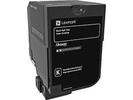 LEXMARK TONER CS720 CS725 HI-YLD BLK