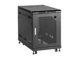 BLACK BOX CORP ERVER CABINET, 15U WITH MESH DOO RM2400A
