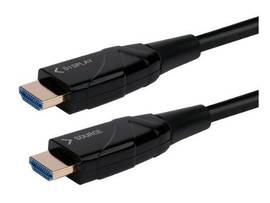 MONOPRICE 4K SLIMRUN AV HIGH SPEED HDMI CABLE 15M_ 49FT - AOC 18GBPS BLACK