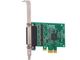 FULL HEIGHT PCI EXPRESS 4XRS232 1MBAUD
