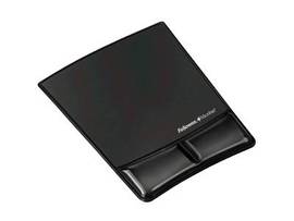 FELLOWES MOUSE PAD/WRIST SUPPORT - BLACK GEL