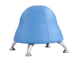 SAFCO CHAIR RUNTZ BALL BLUE VINYL