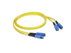 LEGRAND-ORTRONICS 10M SC-SC 9/125 DPX OS1/2 SM PLN FBR-Yellow