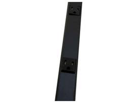 LEGRAND-WIREMOLD PLGMD 3FT.SGL CRT 6IN.OC 2000 BLK (PKG OF 2)
