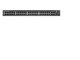 ZYXEL XGS3700-48 - 48-PORT GIGABIT L2+ W/4 10GBE SFP+ (52 TOTAL PORTS) W/STATIC ROUTING/VRRP & REDUNDANT POWER SUPPORT