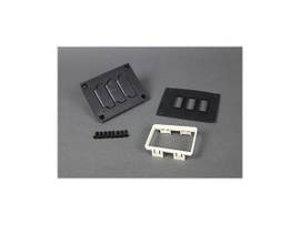LEGRAND-WIREMOLD BLACK NONMETALLIC FLIP LI