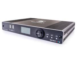 HIGH PERFORMANCE HIGHLY SCALABLE AVOIP DECODER FOR 4K60 4:2:0, HDR10 OVER 1G NETWORK