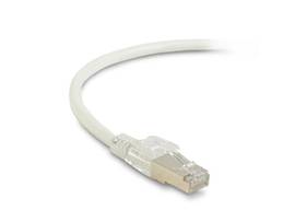BLACK BOX CORP GIGATRUE 3 CAT6A PATCH CORD WHITE 10FT