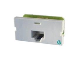 LEGRAND-ORTRONICS SII,CLRTY5E,T568A/B 1PORT,FG WHT