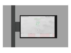 CRESTRON MULLION MOUNT KIT FOR TSW-770 AND TSW-1070 SERIES, BLACK