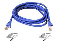 BELKIN CABLE 1FT BLUE CAT6 SNAGLESS PATCH